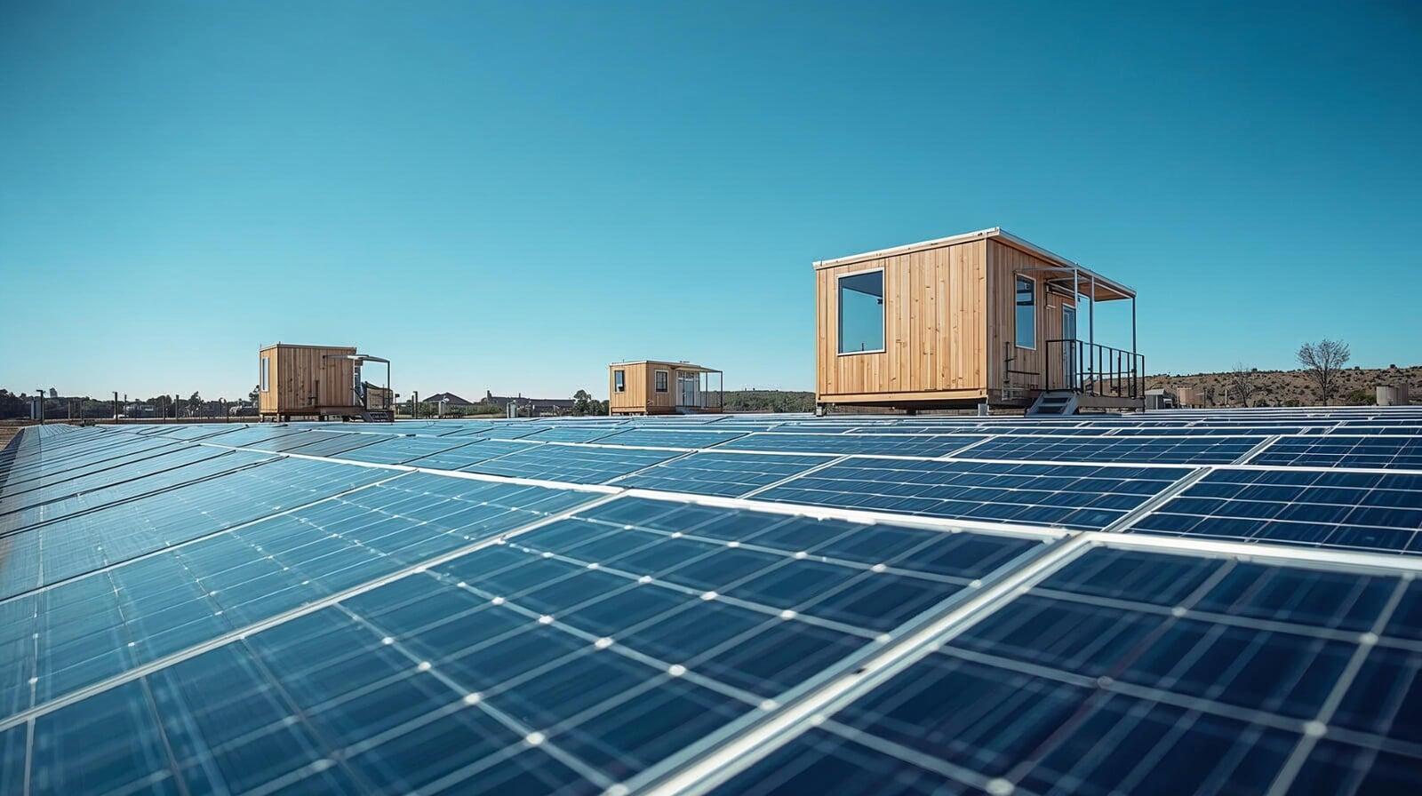 Plywood in Renewable Battery Storage Housing